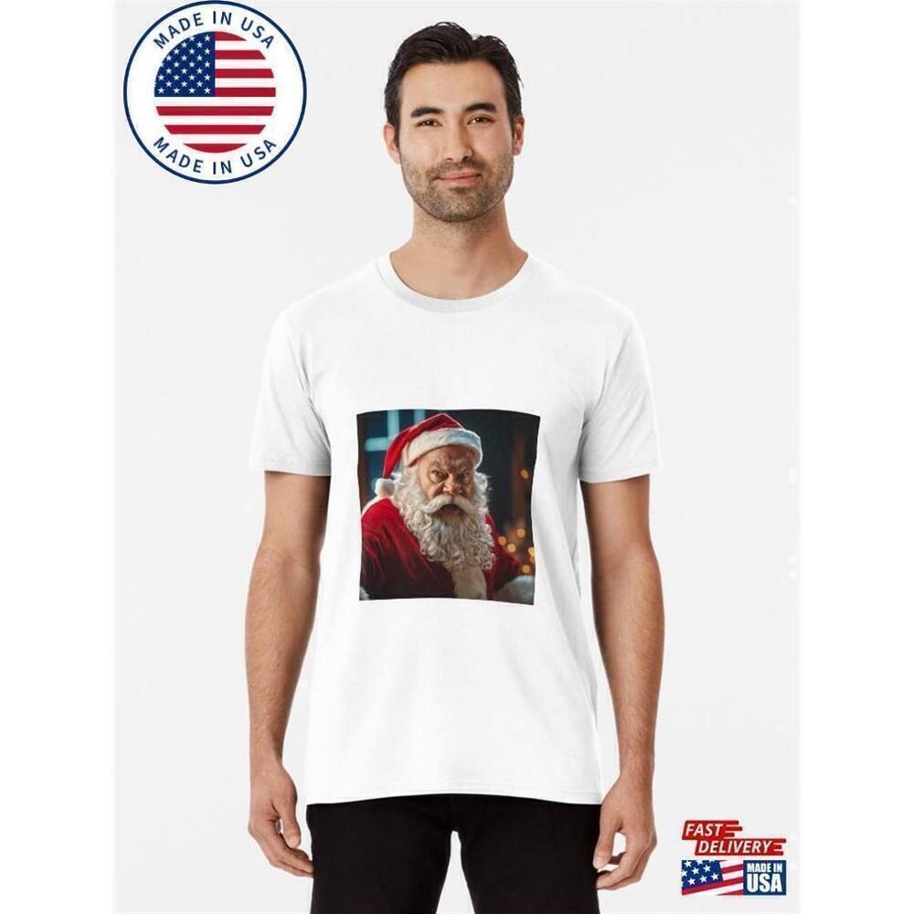Angry Santa Claus Holiday Expression T-Shirt